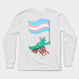 Mantis Shrimp Transgender Pride! Long Sleeve T-Shirt